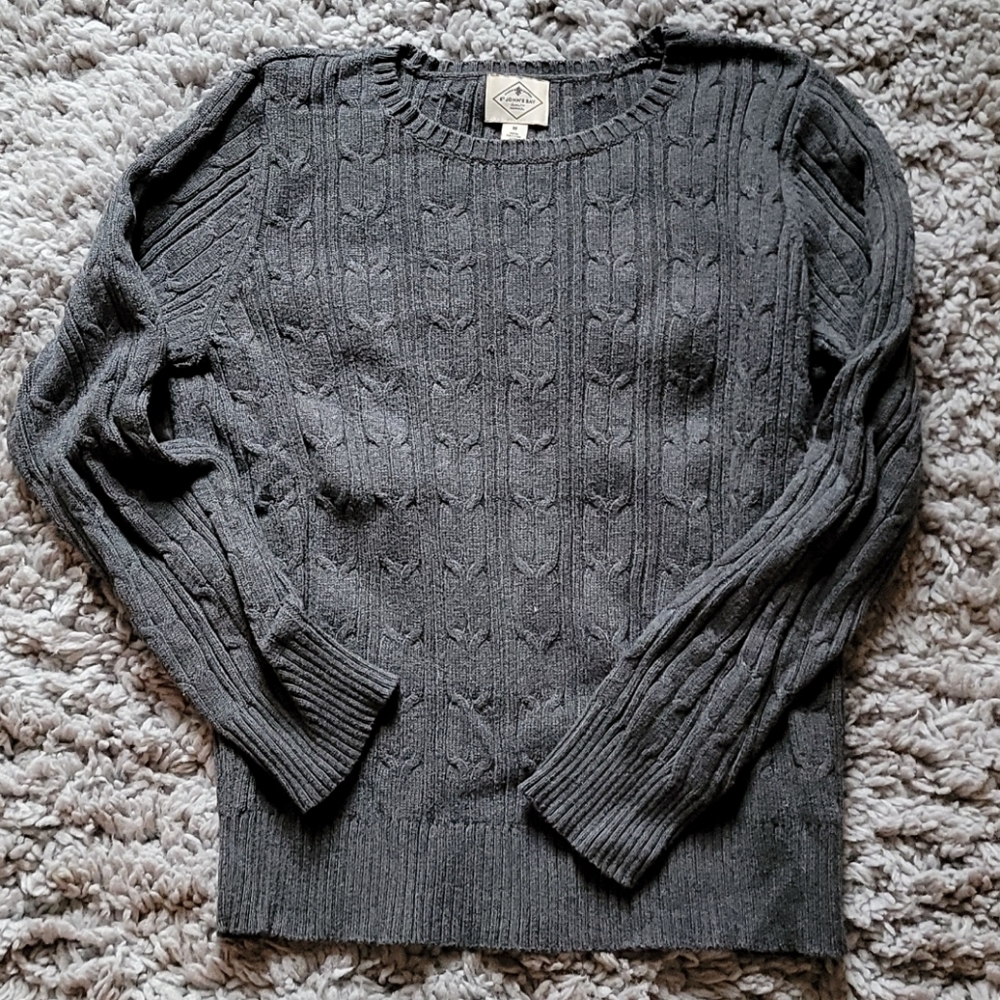 Grey St John's Bay Sweater